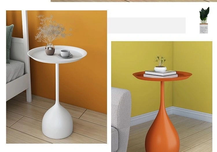 Round Coffee Table Sofa Side Table Living Room Side Tables Magazine Table Bedside Table Living Room Furniture Table