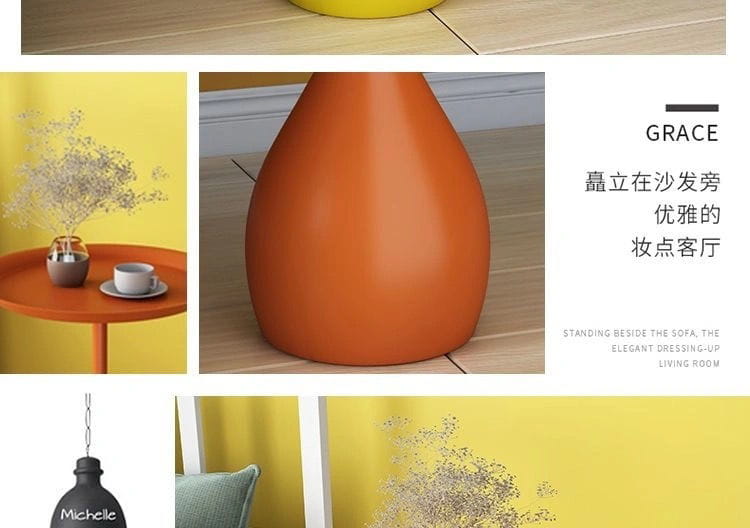 Round Coffee Table Sofa Side Table Living Room Side Tables Magazine Table Bedside Table Living Room Furniture Table