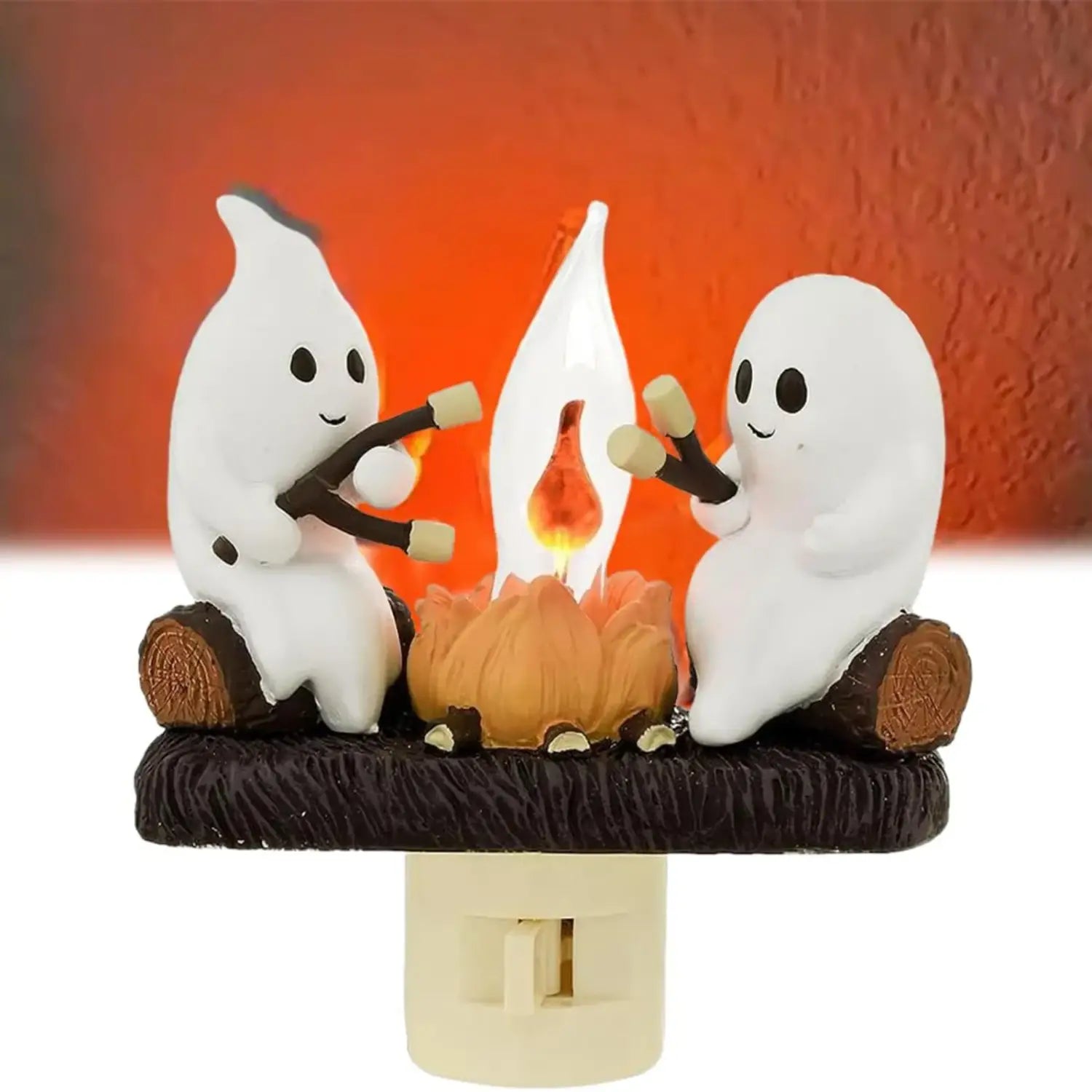 Bonfire Flickering Night Light Bonfire Flame Halloween Night Light 3D LED Small Electric Simulation Bonfire Star Night