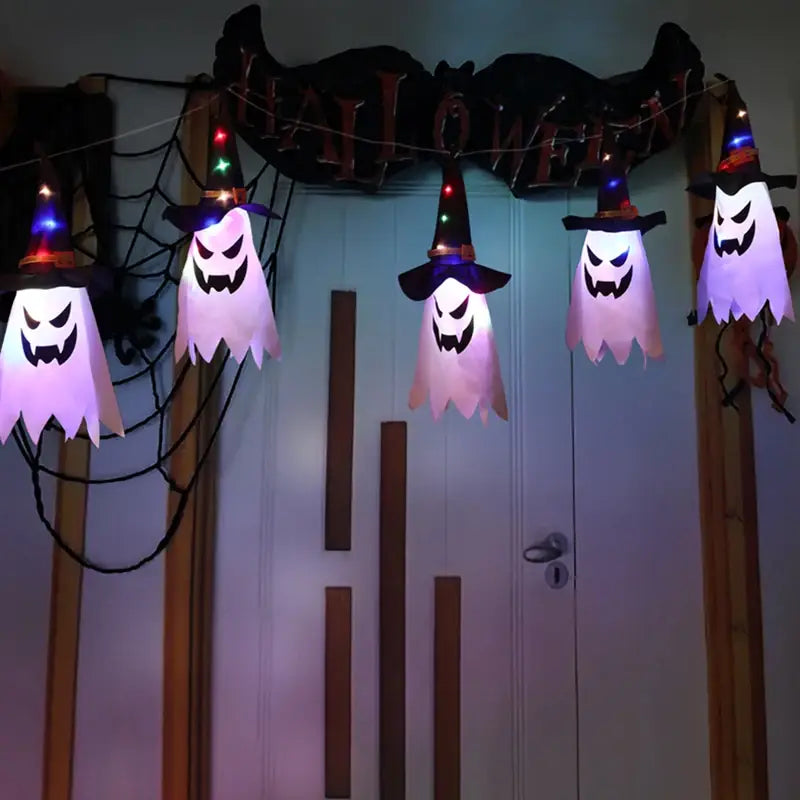 Halloween Decoration 2024 Halloween Ornaments Scary Halloween Hanging Accessories Party Halloween Decoration Luminous