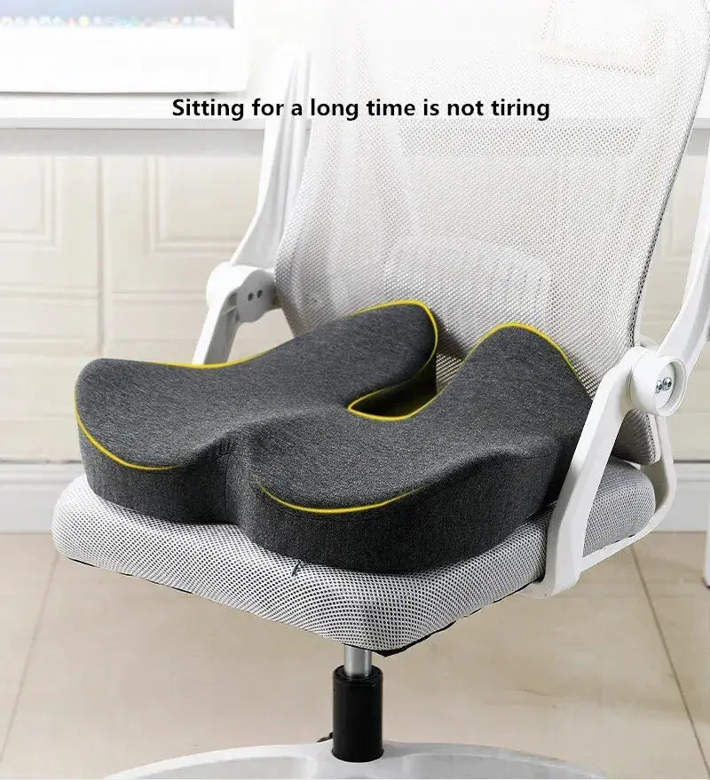 Zeby Rebound Memory Foam Office Chair Cushion Woman Tailbone Pelvis Orthopedic Medical Lady Seat Cushion Beautiful