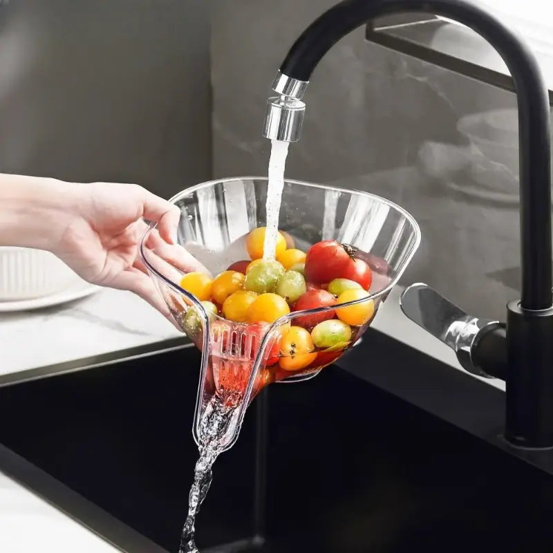 Multifunctional Washing Drain Baskets Household Vegetable Basin Kitchen Washing Fruit Plate Cleaning Bowl Kitchen