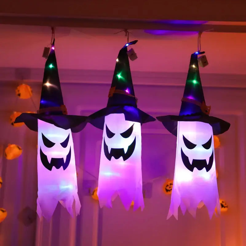 Halloween Decoration 2024 Halloween Ornaments Scary Halloween Hanging Accessories Party Halloween Decoration Luminous