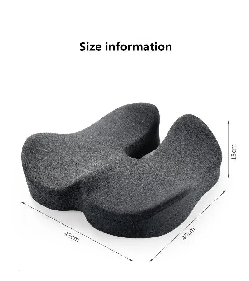 Zeby Rebound Memory Foam Office Chair Cushion Woman Tailbone Pelvis Orthopedic Medical Lady Seat Cushion Beautiful