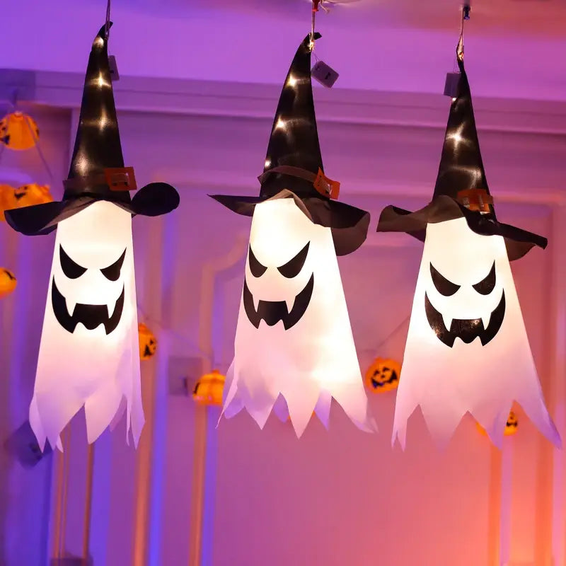 Halloween Decoration 2024 Halloween Ornaments Scary Halloween Hanging Accessories Party Halloween Decoration Luminous