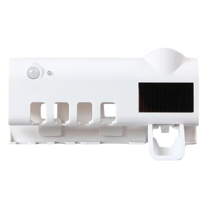 Wall-Mounted Toothbrush Holder Solar UV Light Ultraviolet Toothbrush Sterilizer Automatic Toothpaste Holders Bathroom