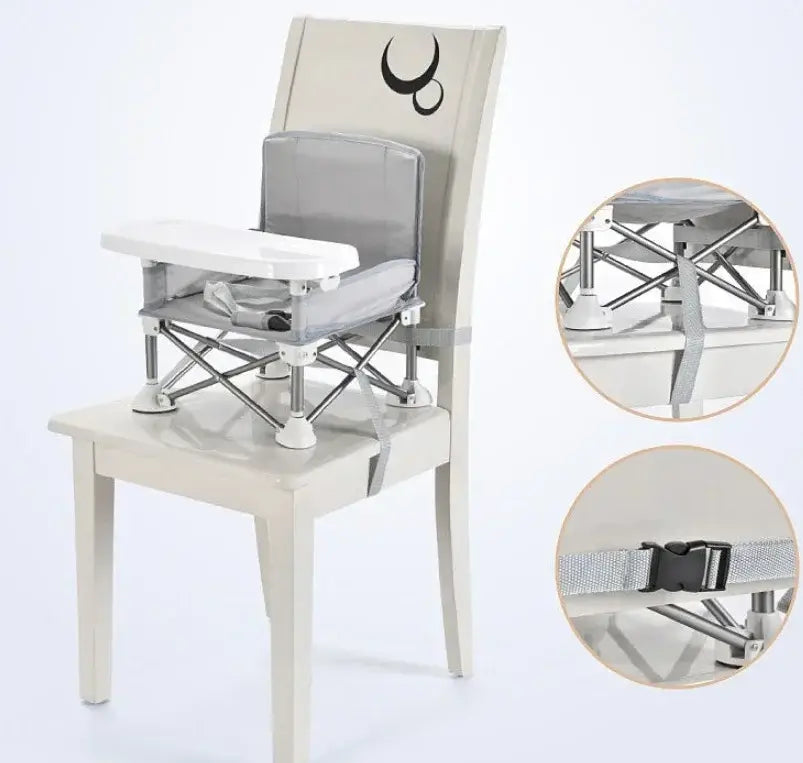 Baby Dining Chair Booster Seat Portable Travel Folding Kids with Feeding Chair Outdoor Beach Seat Baby Furniture